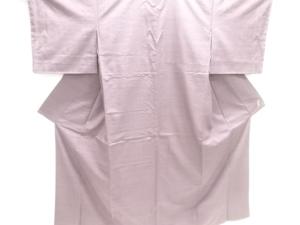 未使用品　仕立て上がり　本真綿結城紬着物